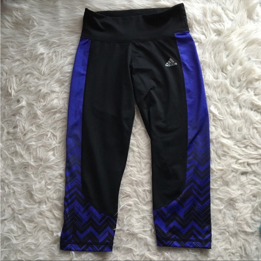Adidas climalite capri workout pants small